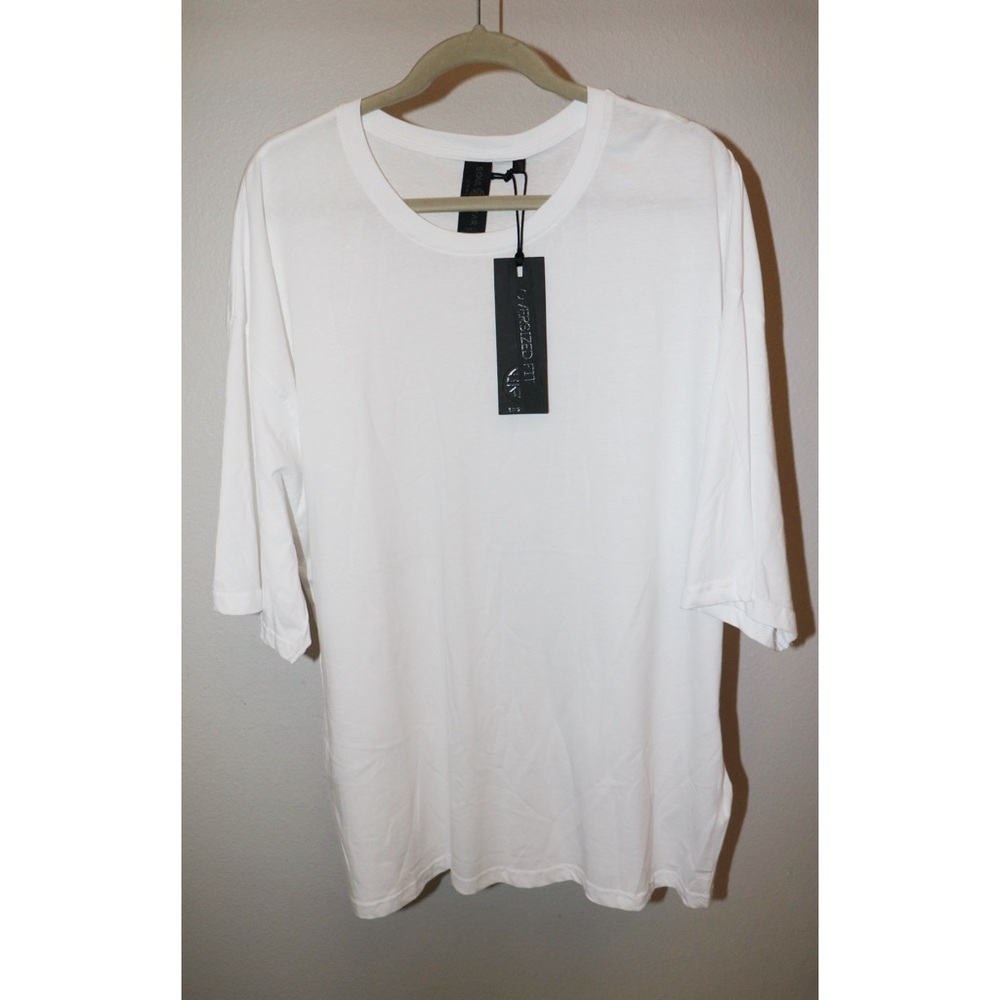 Men’s White Oversized Tshirt